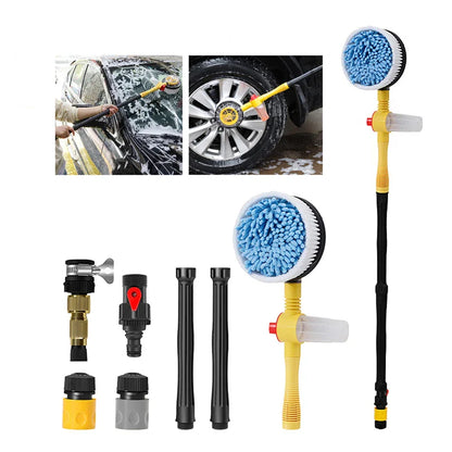 Multifunctional Car Rotary Wash Brush Kit - Wholesalus