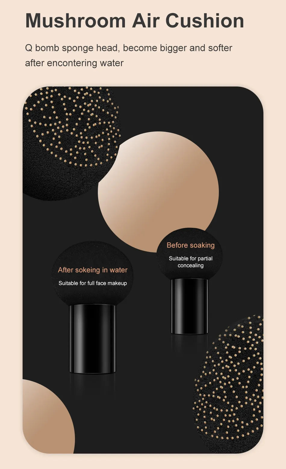 Mushroom Head Cushion BB Cream