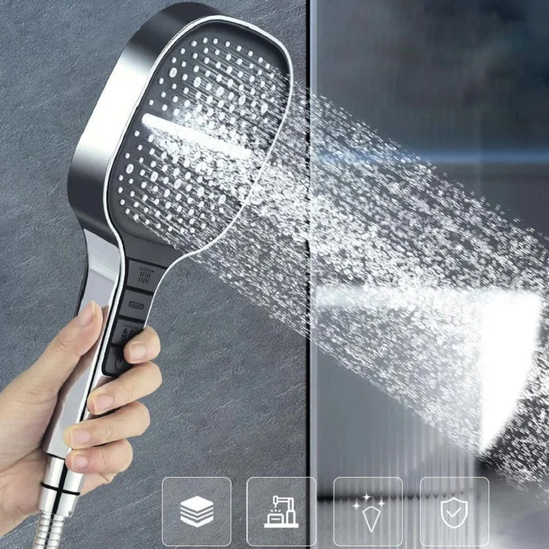 7 Modes Adjustable High-pressure Shower Head