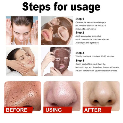 Black Tea Facial Peel off Mask - Wholesalus