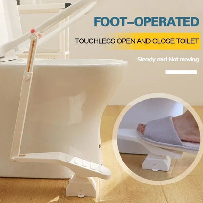 Foot Pedal Toilet Seat Lid Lifter - Wholesalus