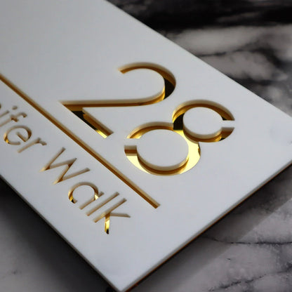 Customized Acrylic Laser Cut Sign Plate - Wholesalus