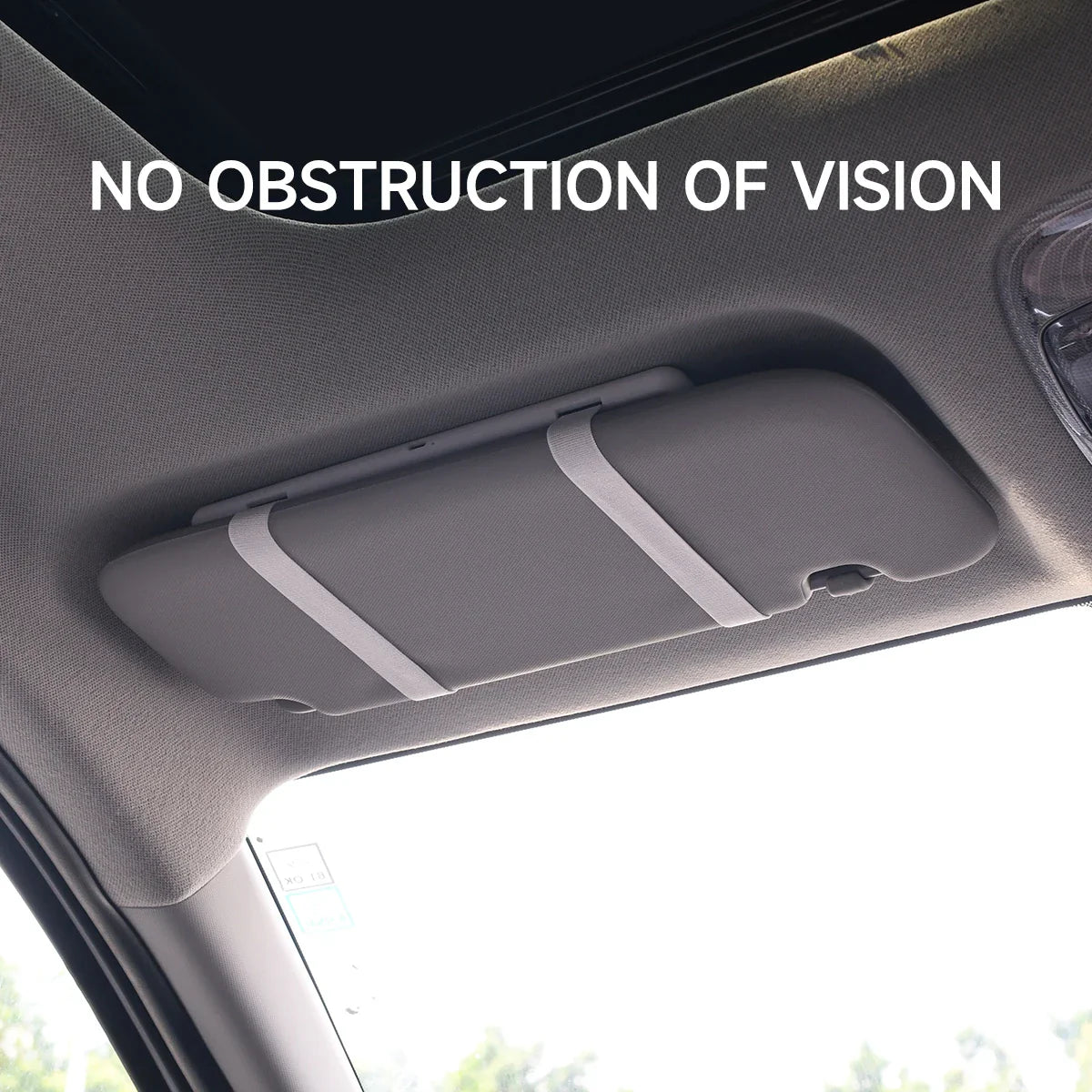 Universal Rechargeable Car Sun Visor LED Mirror