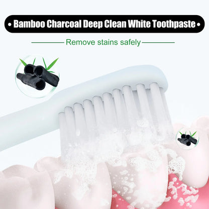 Bamboo Charcoal Teeth Whitening Toothpaste - Wholesalus