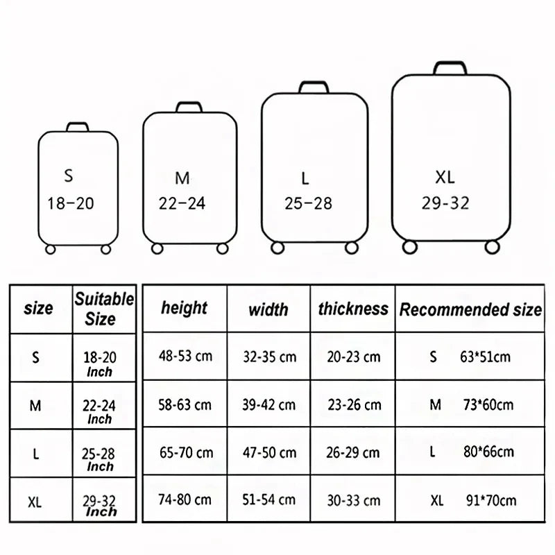 Elastic Protective Trolley Cover - Wholesalus