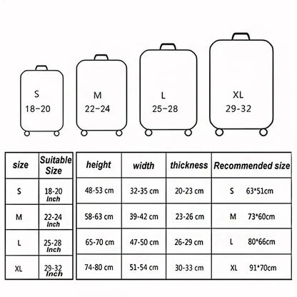 Elastic Protective Trolley Cover - Wholesalus