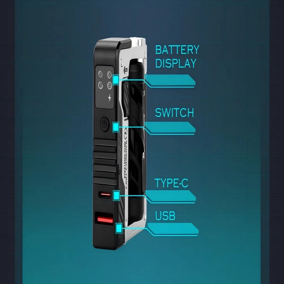 Replaceable Battery Power Bank