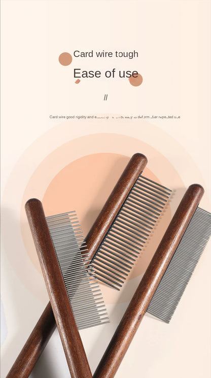 Stainless Steel Pet Grooming Brush - Wholesalus