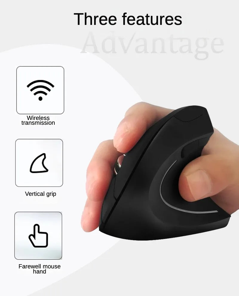 Ergonomic Wireless Vertical Mouse