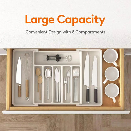 Expandable Kitchen Drawer Organizer - Wholesalus