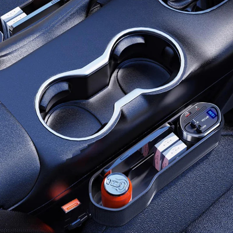 Car Seat Gap Charging Storage Box - Wholesalus