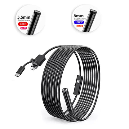 USB Endoscope Waterproof Inspection Camera - Wholesalus
