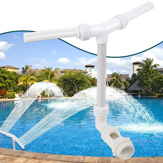 Swimming Pool Dual Spray Water Fountain