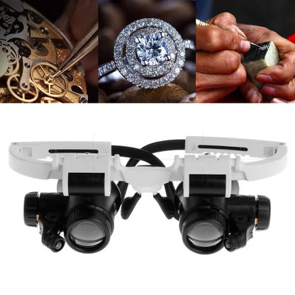 High Magnifying Glasses With Led Light - Wholesalus