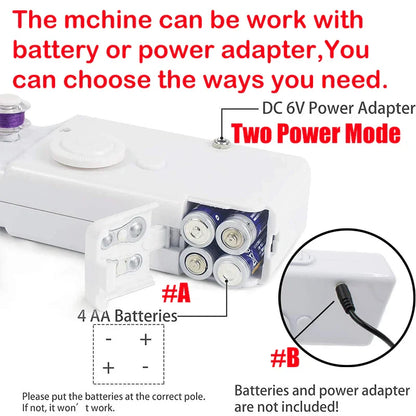 Hand-Held Portable Sewing Machine - Wholesalus