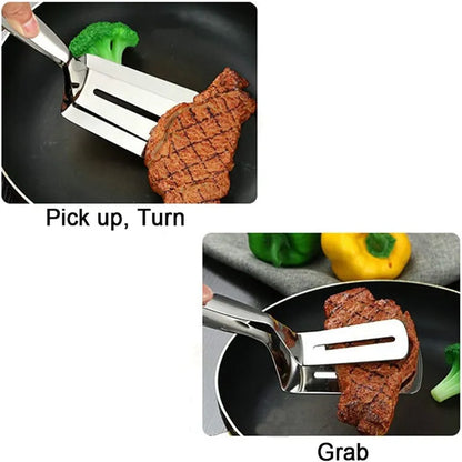 Multifunctional Stainless Steel Frying Shovel Clip - Wholesalus