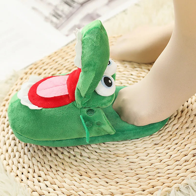 Crocodile Cotton Slippers