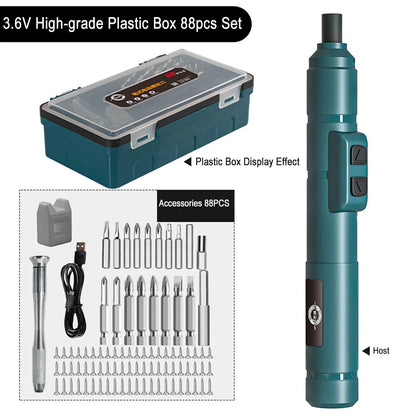 Rechargeable Electric Wireless Screwdriver - Wholesalus