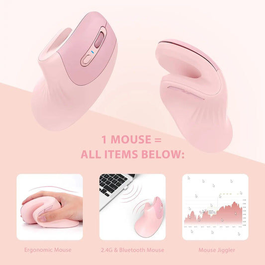 Ergonomic Wireless Vertical Mouse - Wholesalus