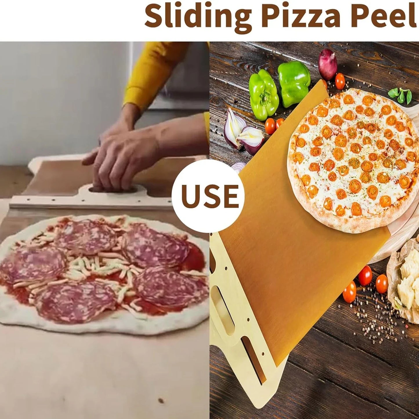 Sliding Pizza Shovel