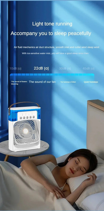 AirMist Pro Desktop Humidifier Fan - Wholesalus