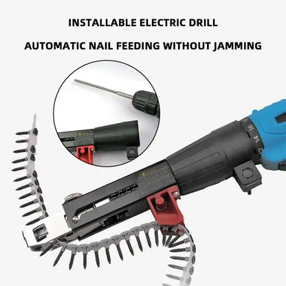 Electric Automatic Chain Nail Adapter Gun - Wholesalus