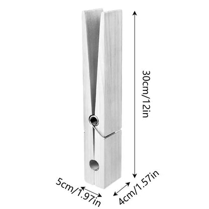 Giant Wooden Towel Holder - Wholesalus