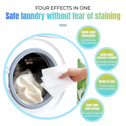 Color Stain Shield Laundry Sheets - Wholesalus