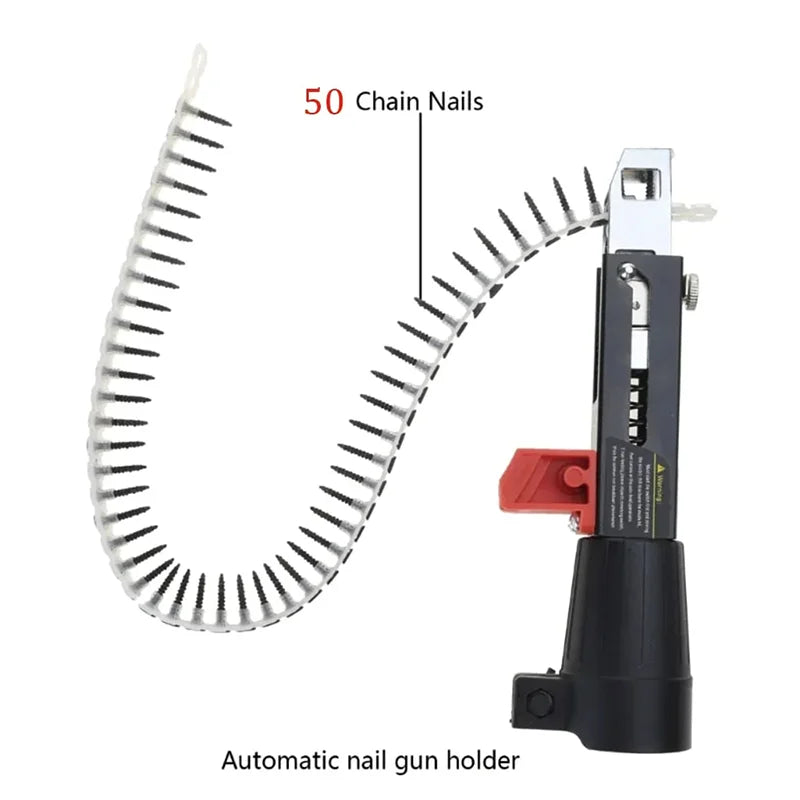 Electric Automatic Chain Nail Adapter Gun