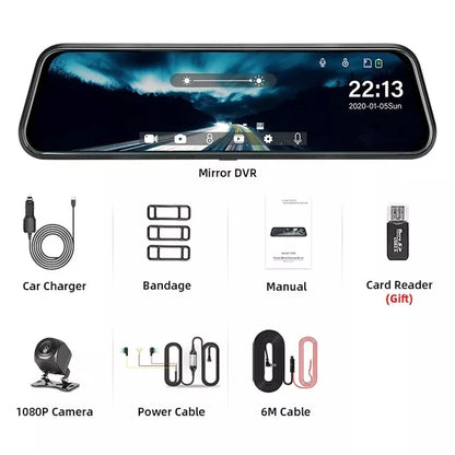 AutoGuard Mirror Dashcam - Wholesalus