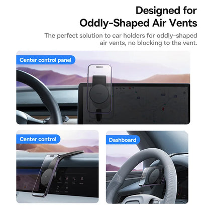 Magnetic Bendable Phone Holder with Wireless Charging - Wholesalus