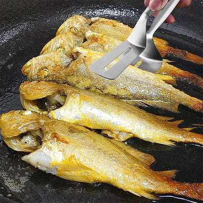 Multifunctional Stainless Steel Frying Shovel Clip - Wholesalus