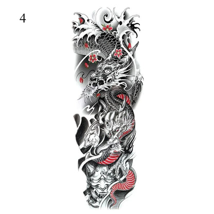 Full Arm Temporary Tattoos - Wholesalus