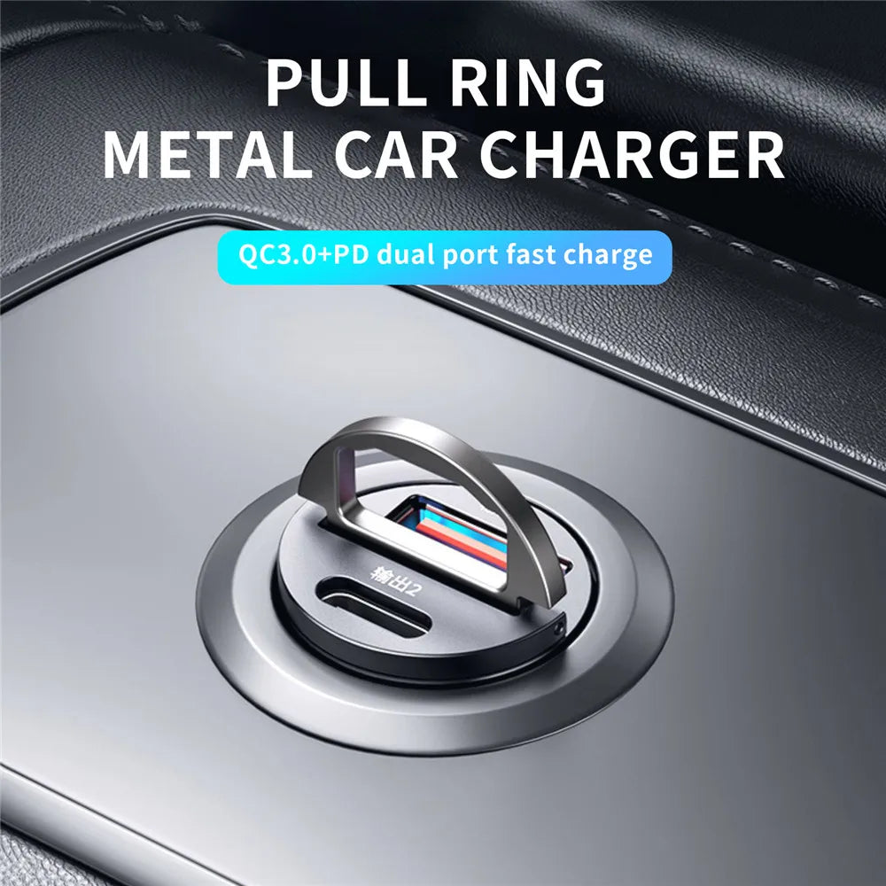 USB Car Type C Charger