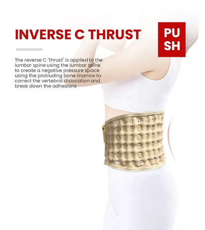 Inflatable Lumbar Pain Relief Belt - Wholesalus