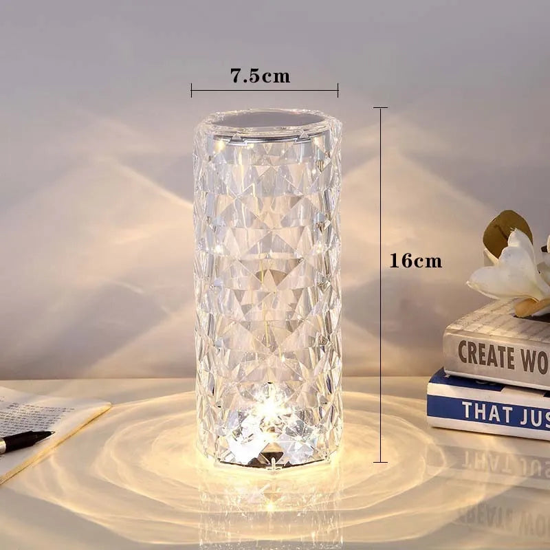 USB Crystal Touch Lamp