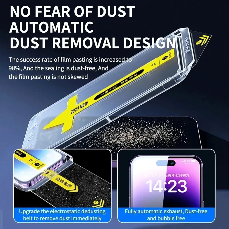 Dust free Self Installation Privacy Screen Protector - Wholesalus
