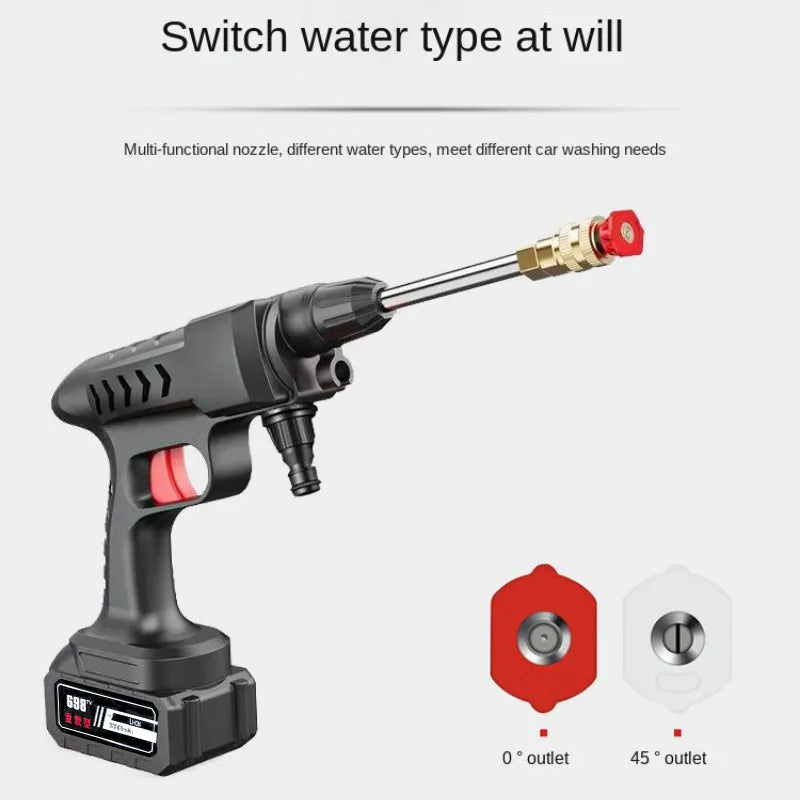 Adjustable High Pressure Car Wash Gun