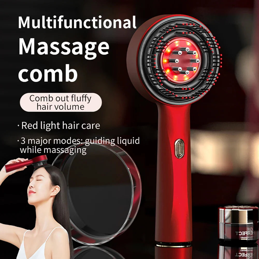 Portable Electric Scalp Massage Comb