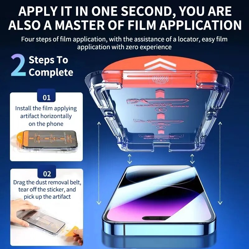 Dust free Self Installation Privacy Screen Protector - Wholesalus