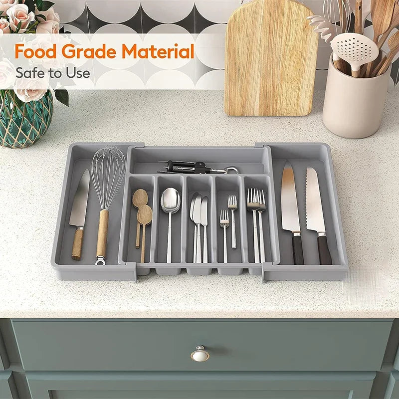 Expandable Kitchen Drawer Organizer