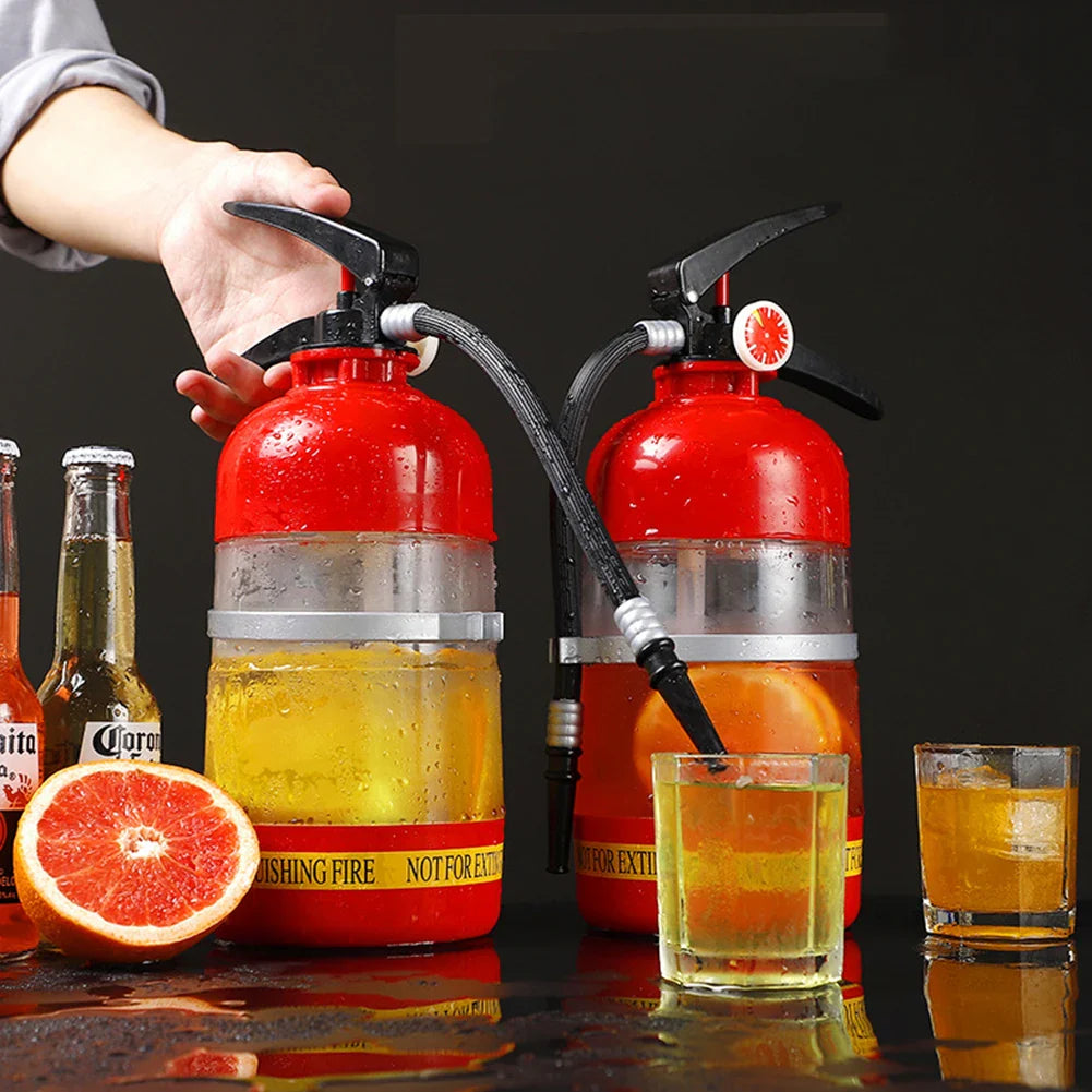 Fire Extinguisher Drink Dispenser