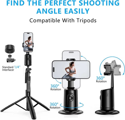 Smart Face Recognition Auto Tracking Phone Holder - Wholesalus