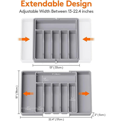 Expandable Kitchen Drawer Organizer - Wholesalus
