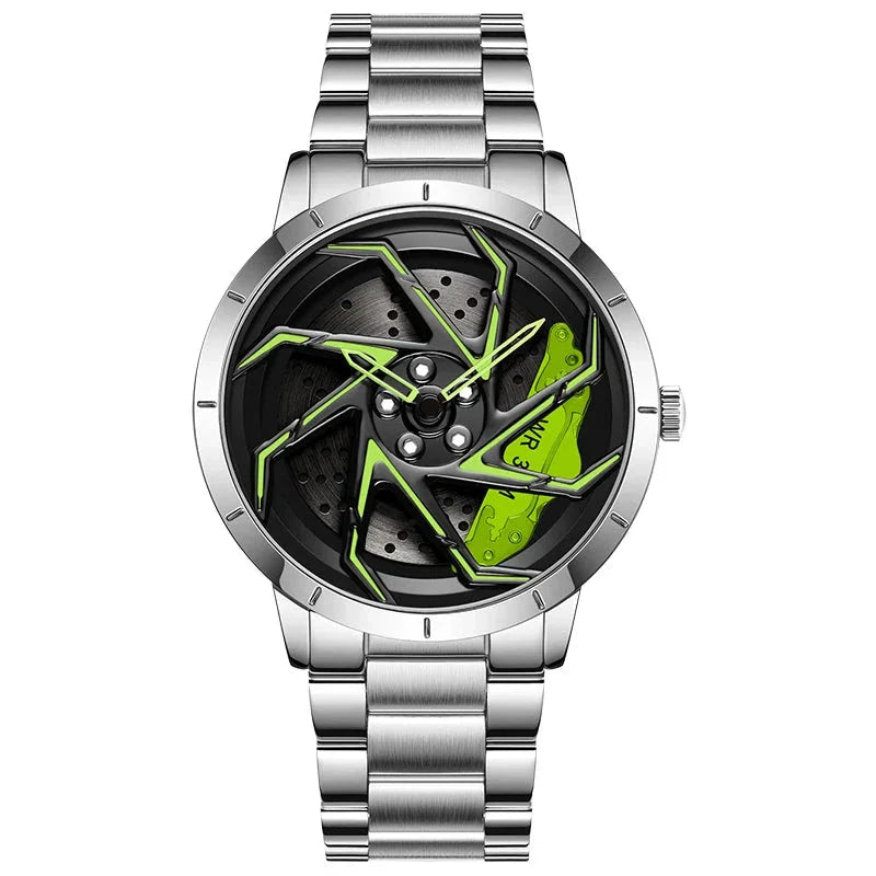 Spinning Wheel Luxury Watch