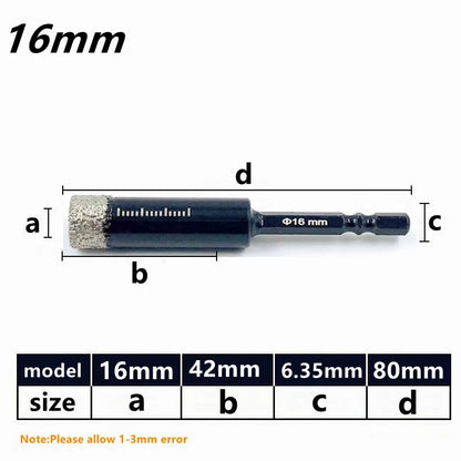 Diamond Coated Drill Bit Set - Wholesalus