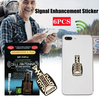 Cell Phone Signal Enhancement Stickers - Wholesalus