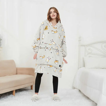 Heating oversized Hoodie - Wholesalus