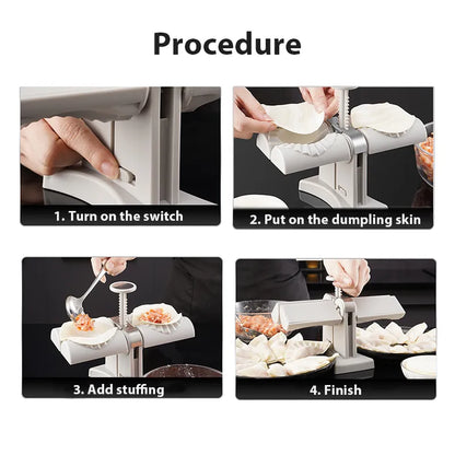 Double-Headed Automatic Dumpling Mold - Wholesalus