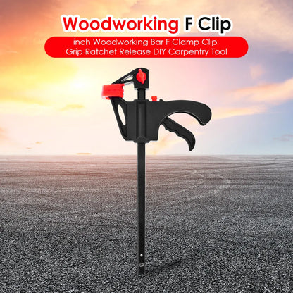 Adjustable Handheld Woodworking F Clamp - Wholesalus